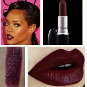 Mac Wine Lipstick Color
